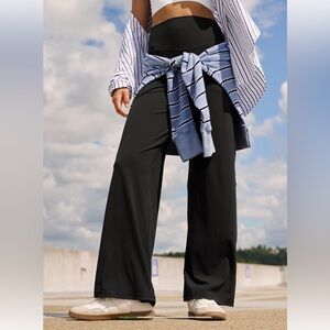 Aerie Wide Leg Trouser Legggings